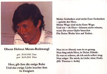 Zum größeren Bild - o Herr, gib ihm die ewige Ruhe! Und das ewige Licht leuchte ihm! Laß ihn ruhen in Frieden. Amen.